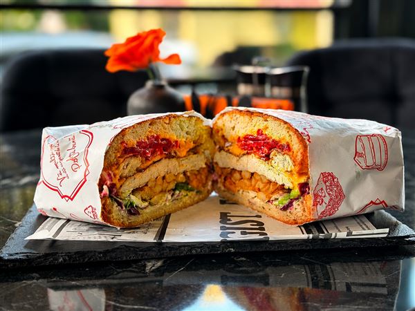 Focaccia Pui cu Bacon